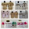 San Diego Padres Baseball Jersey 2 Bogaerts 7 Kim 9 Embroidered Cotton Sports Uniform Men Women Fall