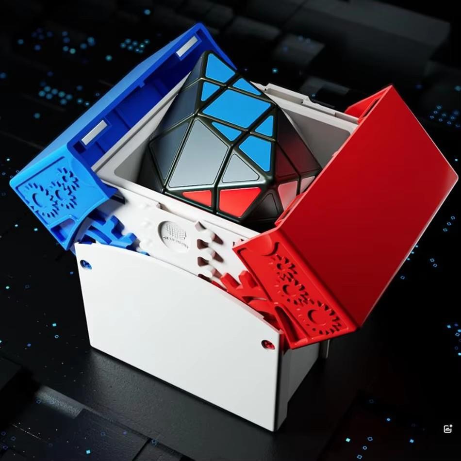 Diansheng 4-Corner-Only Colored Tiles Inset Design Magic Cube Education Toys Birthday Christmas Gifts For Kids Magico Cubo