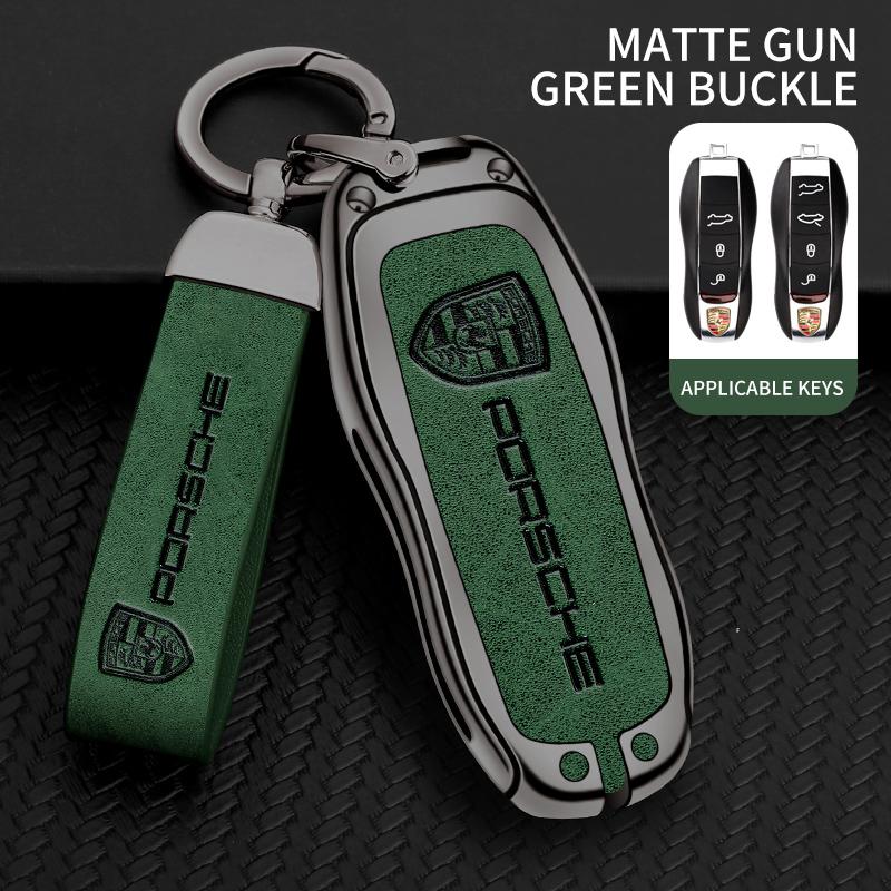 Auto Smart Key Hülle Schale Für Porsche Panamera Spyder Carrera Macan Boxster Cayman Cayenne 911 970 981 Schlüsselanhänger Zubehör