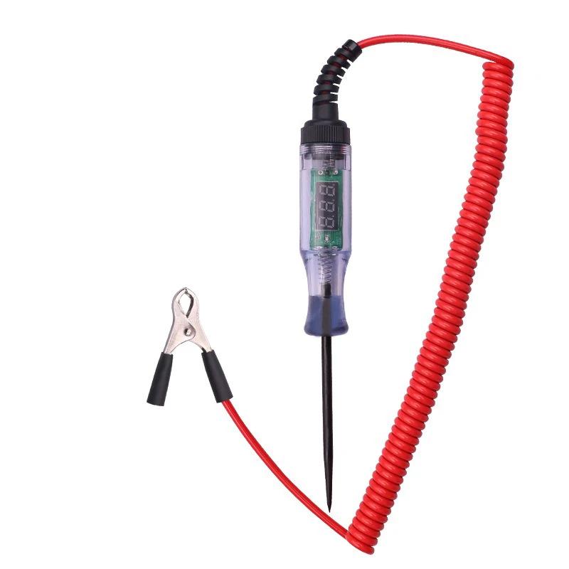 

Новый автомобильный грузовик напряжение цепи тестер авто 6V 90V инструменты автомобильный диагностический зонд испытательная ручка лампочка электрическая измерительная ручка инструменты