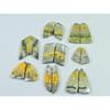 18-23 MM Natural Bumble Bee Jasper Pair Fancy Cabochon Gemstone 8 Pair Lot C-756