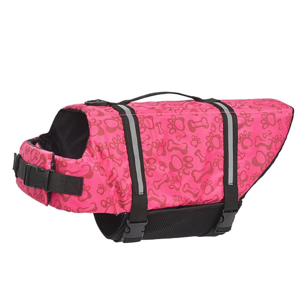 Adjustable Dog Life Jacket High Buoyancy Puppy Swimwear Dog Supplies Safety Swimming Suit  Beach