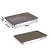316L Stainless Steel Dumpling Storage Box Non-Stick Airtight Freezer Box Large Capacity Food Storage Container Home Kitchen