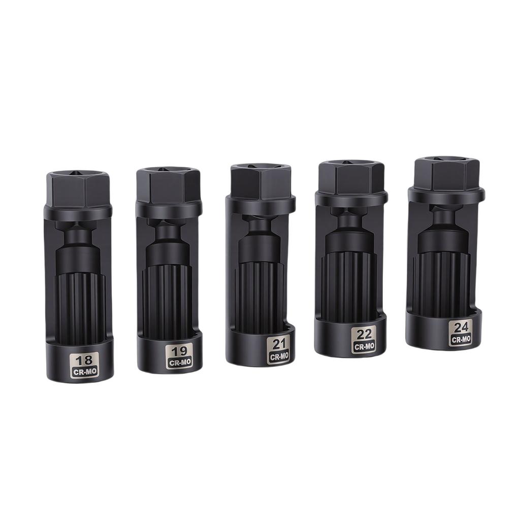 Strut Nut Socket 18mm 19mm 21mm 22mm 24mm 12 Points 1 2in Drive Suspension Strut Spreader Socket