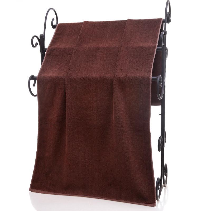 Flame Retardant Cotton Bath Towel for Therapy & Salon Use - Stain Resistant Dark Color
