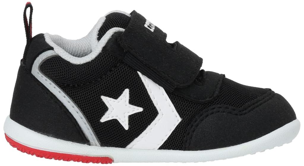 Converse Mini RS 2 Baby Shoes, Black/Red, 11.5 cm