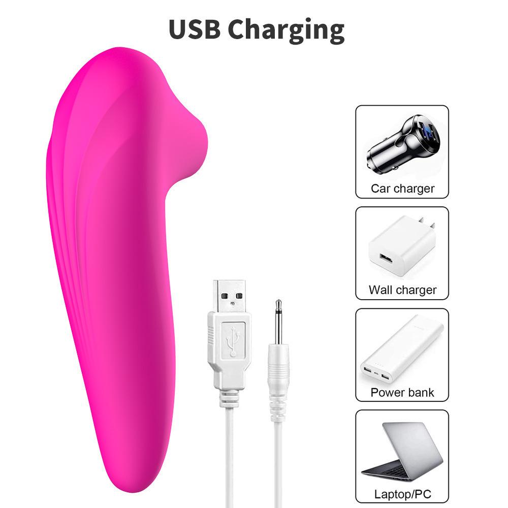Women's Rose Clitoral & G-Spot Vibrator with Powerful Breast Massager