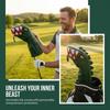 PU Leather Golf Club Head Cover Soft Lining Fairway Wood Cover Golf Head Cover Set  Course Play