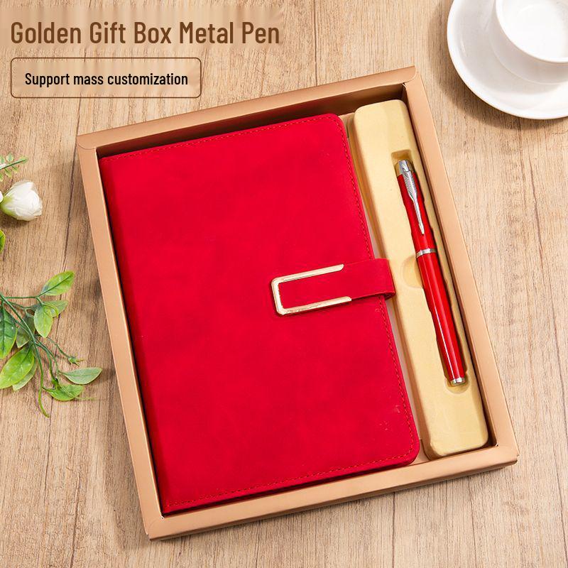 Luxury Logo Notebook Gift Set - Business Pages, Perfect for Corporate Souvenirs