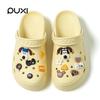 Men's EVA Non-Slip Thick Sole Closed-Toe Summer Outdoor Slippers