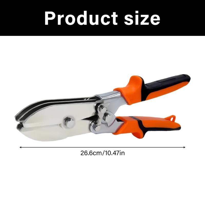 Heavy Duty High Carbon Steel Crimping Tool with Not Coating Manual Repair Tool for Sheet Metal Pipe HVAC Ductwork