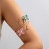 Tropföl Blumen Armband Buntes Armband Mode Offenes Armband Arm Zubehör