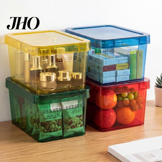 Easy View Aufbewahrungsbox Feuchtigkeitsgeschützt mit Deckeldesign Transparenter Versiegelter Behälter Stapelbarer Organizer Langlebiger Kunststoff für den Heimgebrauch Frische