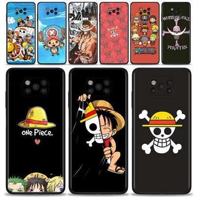 Funda de teléfono para Xiaomi Poco X3 NFC M3 M4 Pro F3 GT Mi 12 10T Note 10 11 Lite 11TPro 9T, Fundas de silicona con Logo de una pieza Luffy