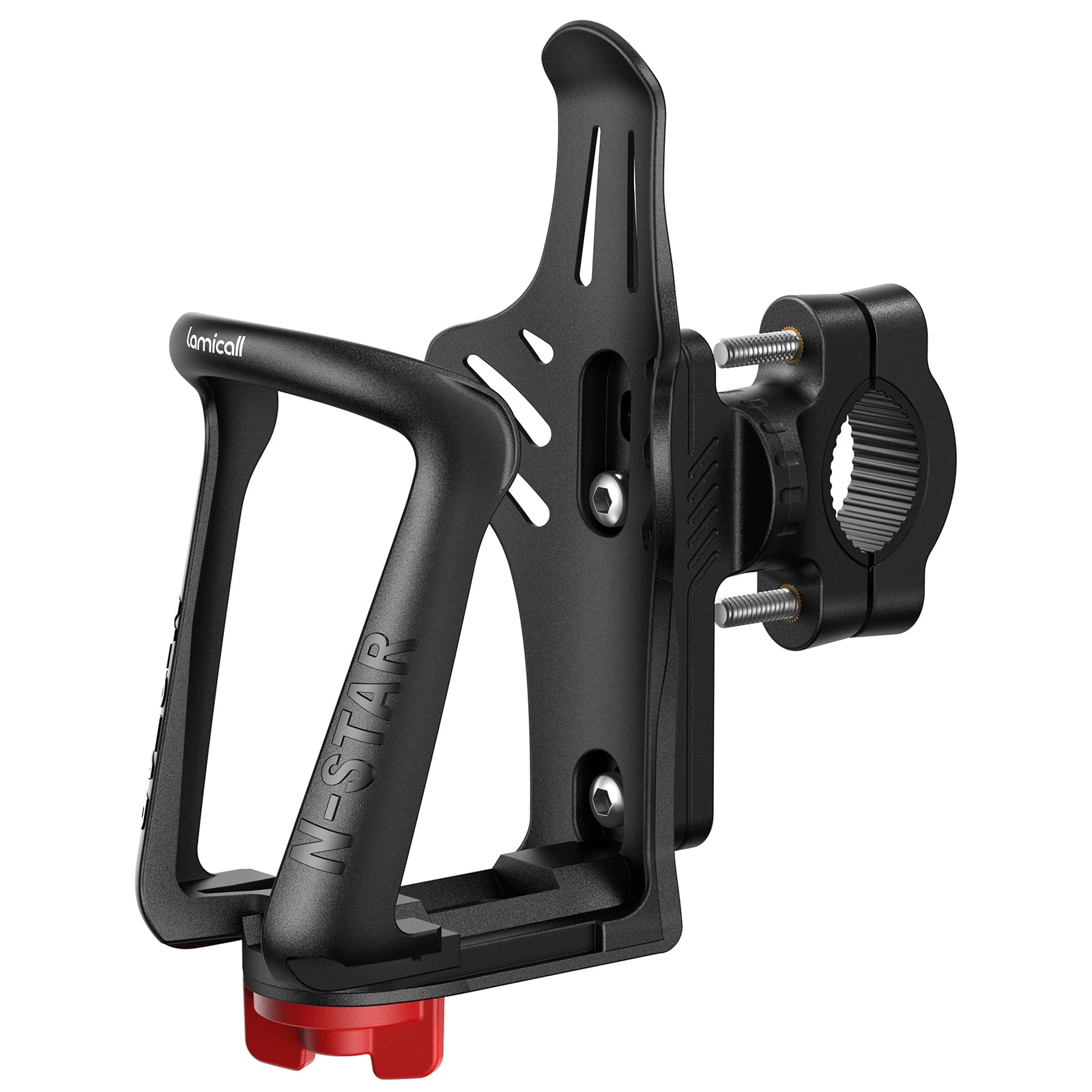 

Lamicall Держатель для напитков для велосипеда, мотоцикла, пластиковый держатель для бутылок для велосипеда, держатель для бутылок для мотоцикла, держатель для напитков для шоссейного велосипеда, держатель для бутылок для мопеда, велосипед чёрный