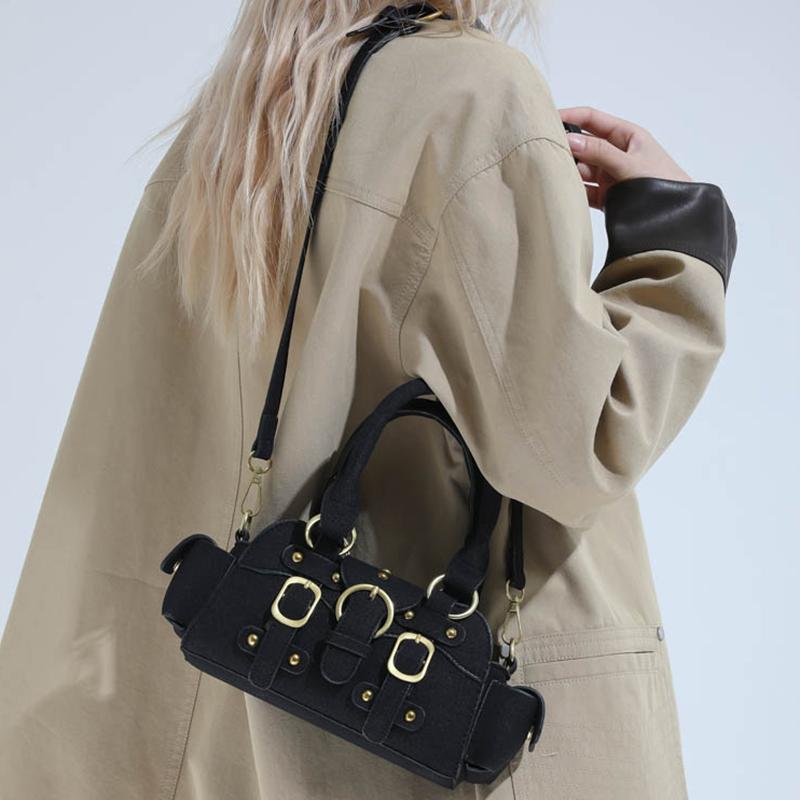 Stylish Design Y2K Style Handbags for Women Fashionable Hot Girls Underarm Bag New Belt Design Shoulder and Crossbody Bags