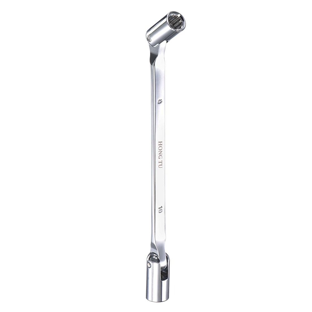 8mm × 10mm 12 Point Flexible Head Socket Wrench Shake Head Multifunctional Socket Wrench  Worker