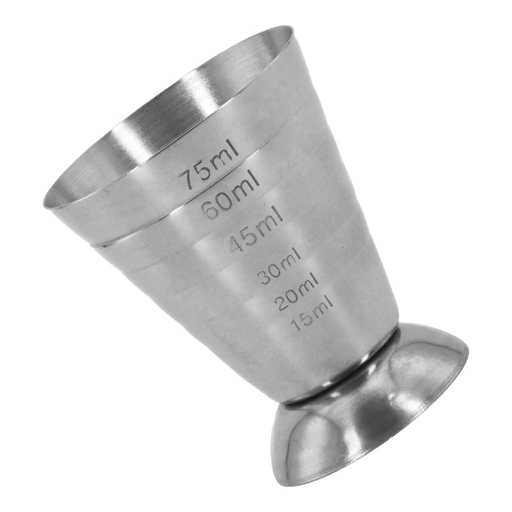 Camping For Parties High Quality BBQ Brand New Measure Cup Jigger Shot Measure Cup Mixed Cocktail Beaker Sliver