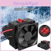 Riscaldatore Elettrico per Auto Invernale 300W 12V/24V Ventola Riscaldante Sbrinatore Sghiacciante Accessori Interni