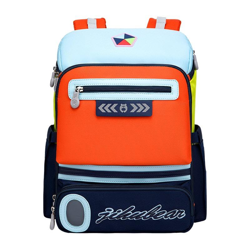 Lightweight Spine Protection Backpack for Primary School Kids Ergonomic Schoolbag