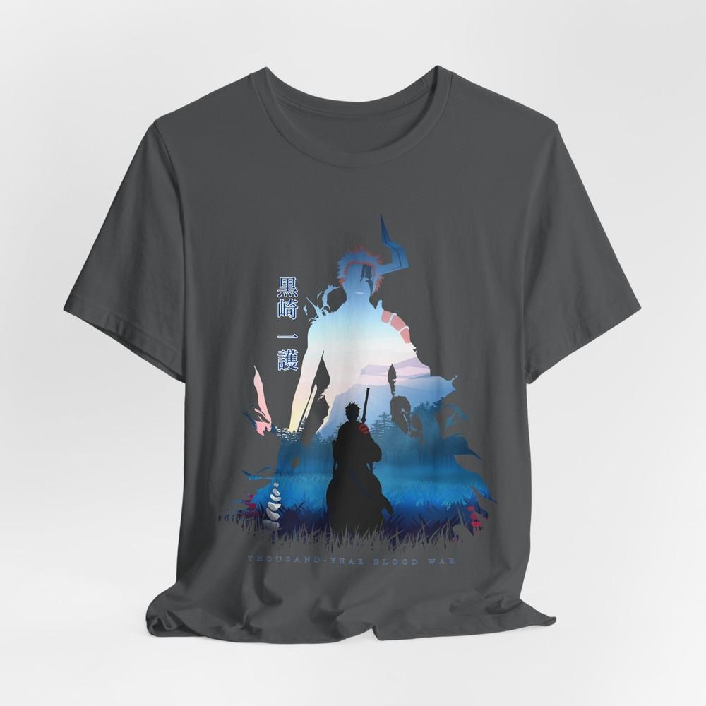Bleach Anime Tee Ichigo Kurosaki Shirt Japanese Manga Graphic Top Unisex S