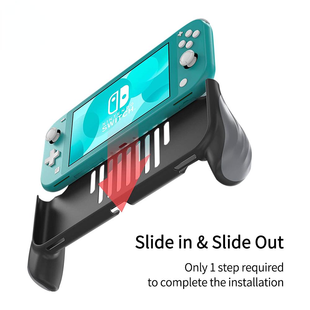 Ochranná rukoväť pre Nintendo Switch Lite Ergonomický držiak Herný ovládač Rukoväť Konzola Kryt Držiak Plášť Herné príslušenstvo