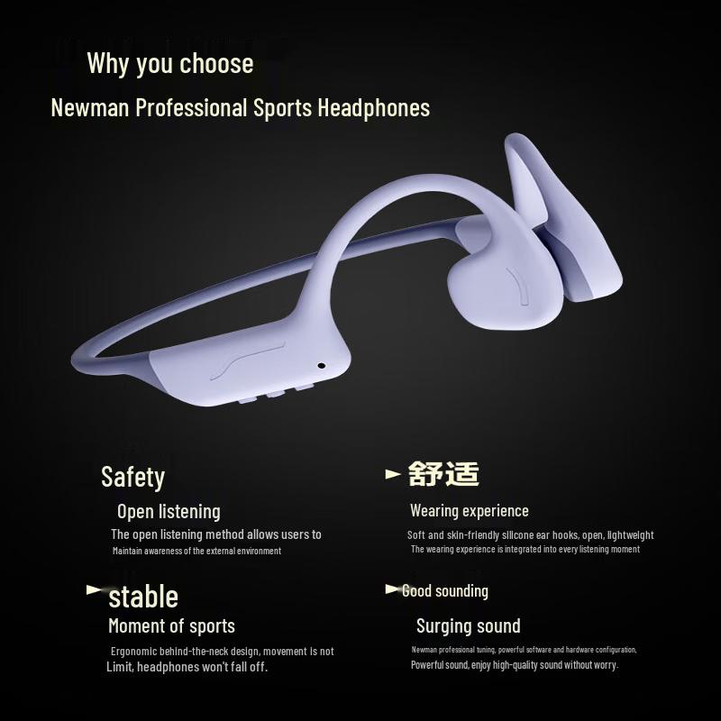 Newsmy BC-F5 Pro Bone Conduction Sports Headphones