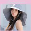Summer Outdoor Sun Protection Cap With Neck Shield Lightweight Polyester For Women