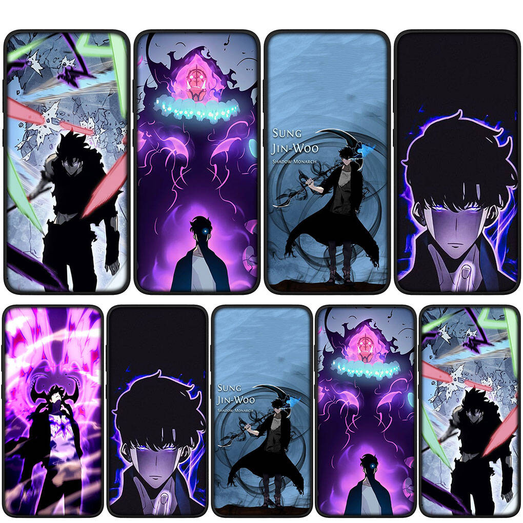 For Samsung Galaxy S25 S24 iPhone 17 16 15 Xiaomi Redmi Note 14 13 12 11 Plus Pro Max XR A37 A57 Phone Case Wallpaper Solo Leveling Arise OPPO Huawei