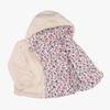Louis Misha Kids Coat Velvet Floral Reversible Grc W25 R0081