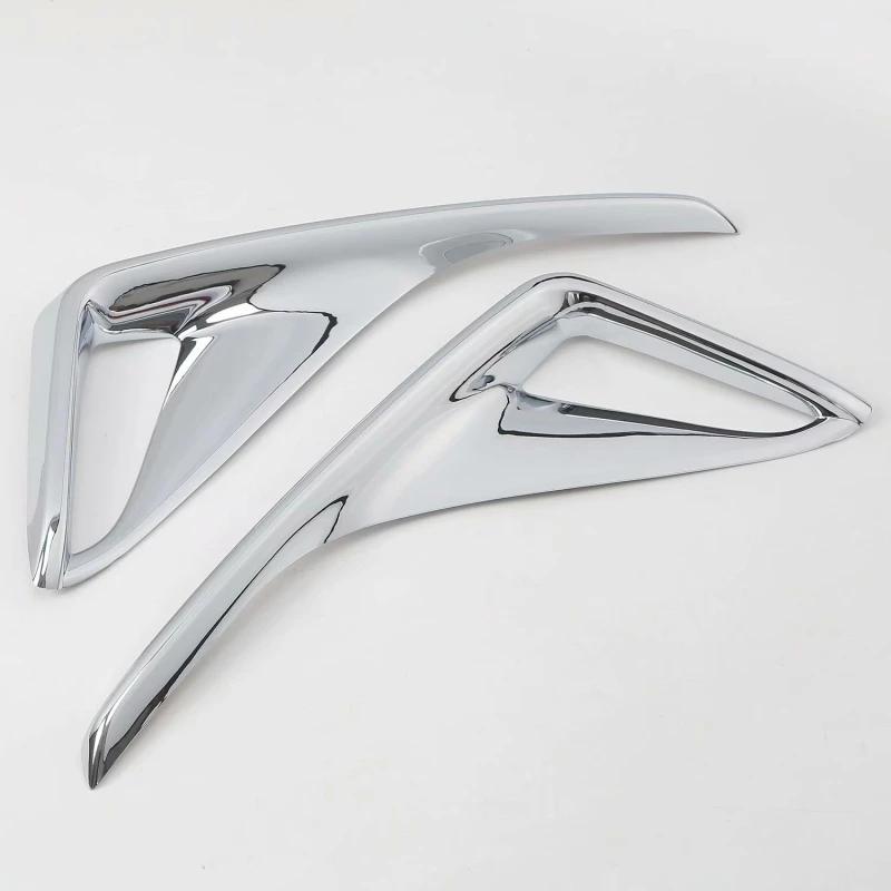 For Toyota CHR C-HR 2016 2017 2018 19 20   ABS red  front Rear Fog Light Foglight Lamp Cover Trim Foglamp Reflector sticker