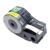 Heat Shrink Tubing Label Tape Fit for BMP21 LAB Printers 11.15mm X 2.1m Black On White