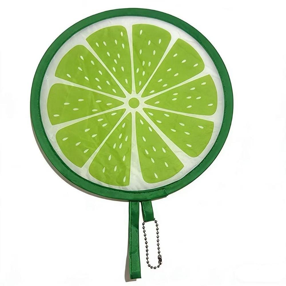 Cartoon Round Foldable Hand Fans Portable Pocket Fans Cute Handheld Folding Fan Summer Events