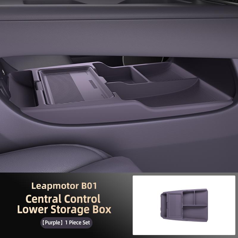 

Suitable for 25 Models of Leapmotor B01, Lower Center Console Storage Box Liner, Organizer, Car Accessories Storage Box