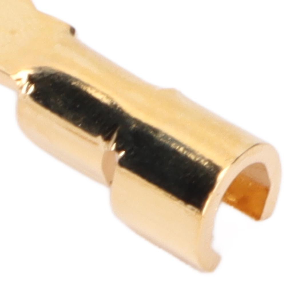 4PCS 45 Degree Fork Spade Speaker Connector Fork Speaker Wire Connector  For AV Receivers