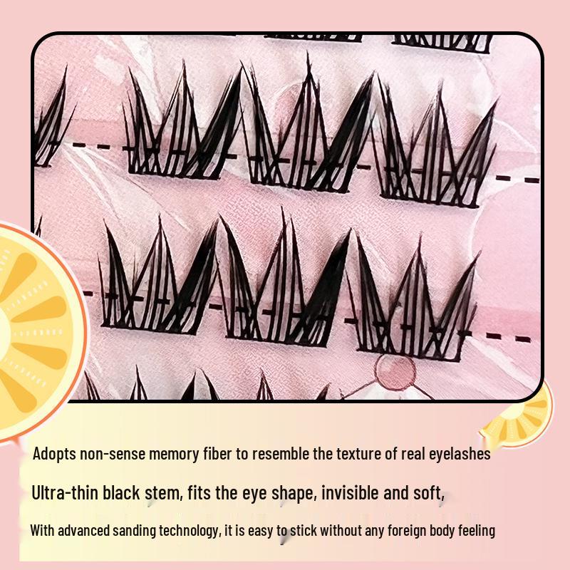 Moon Lady Daisy Cartoon Dog Series Thick False Eyelashes - Daily Photogenic & Beginner-Friendly