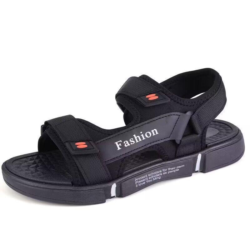 Sandali alla moda da uomo: Scarpe da Lavoro e da Guida, Stile Cool Douyin, Sportive Estive Antiscivolo, Deodoranti, Resistenti all'Usura.