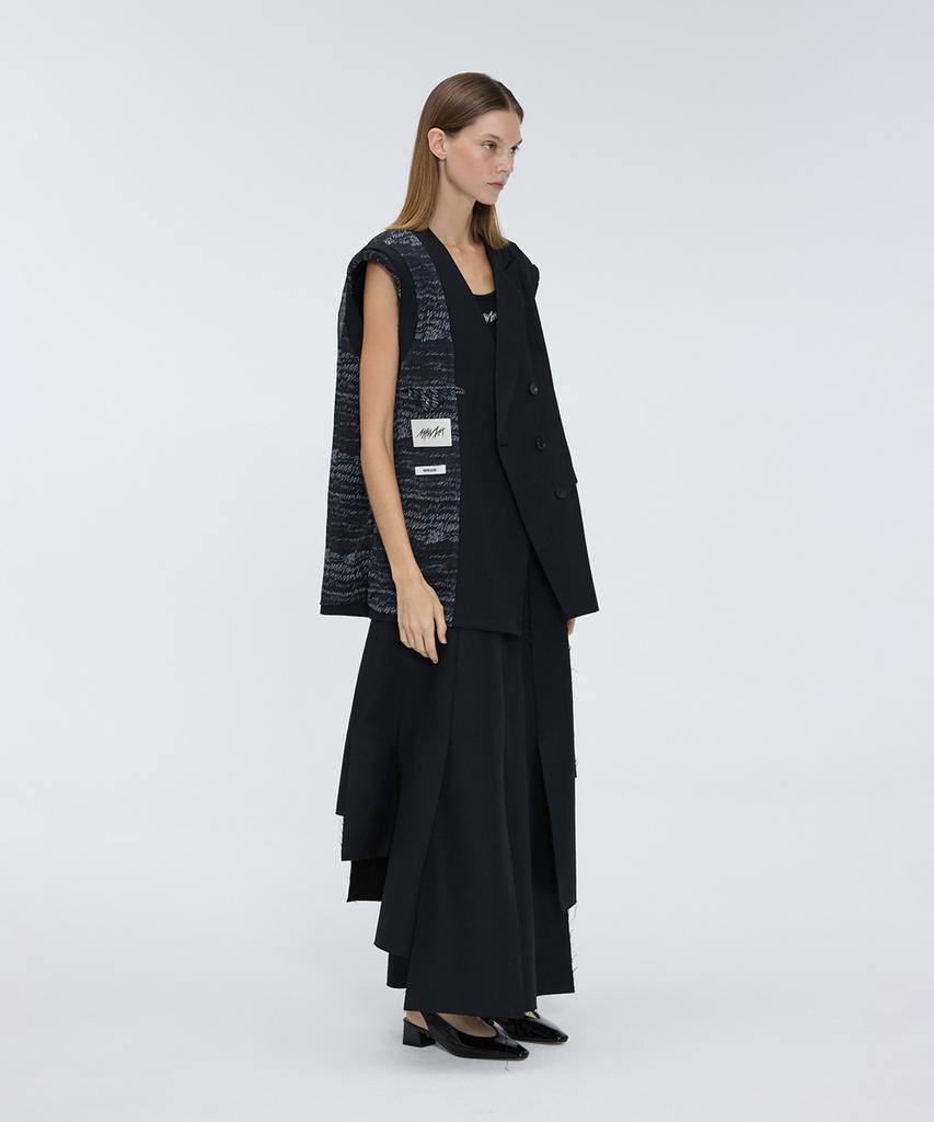 Meuameu Patchwork Skirt