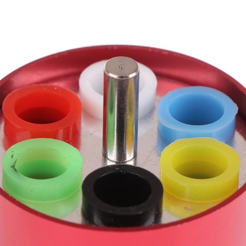1Pc 6 Holes Dental Endo Box Gutta Percha Points Disinfection Box Autoclave Sterilizer Case Burs Disinfection Endo Files Holder