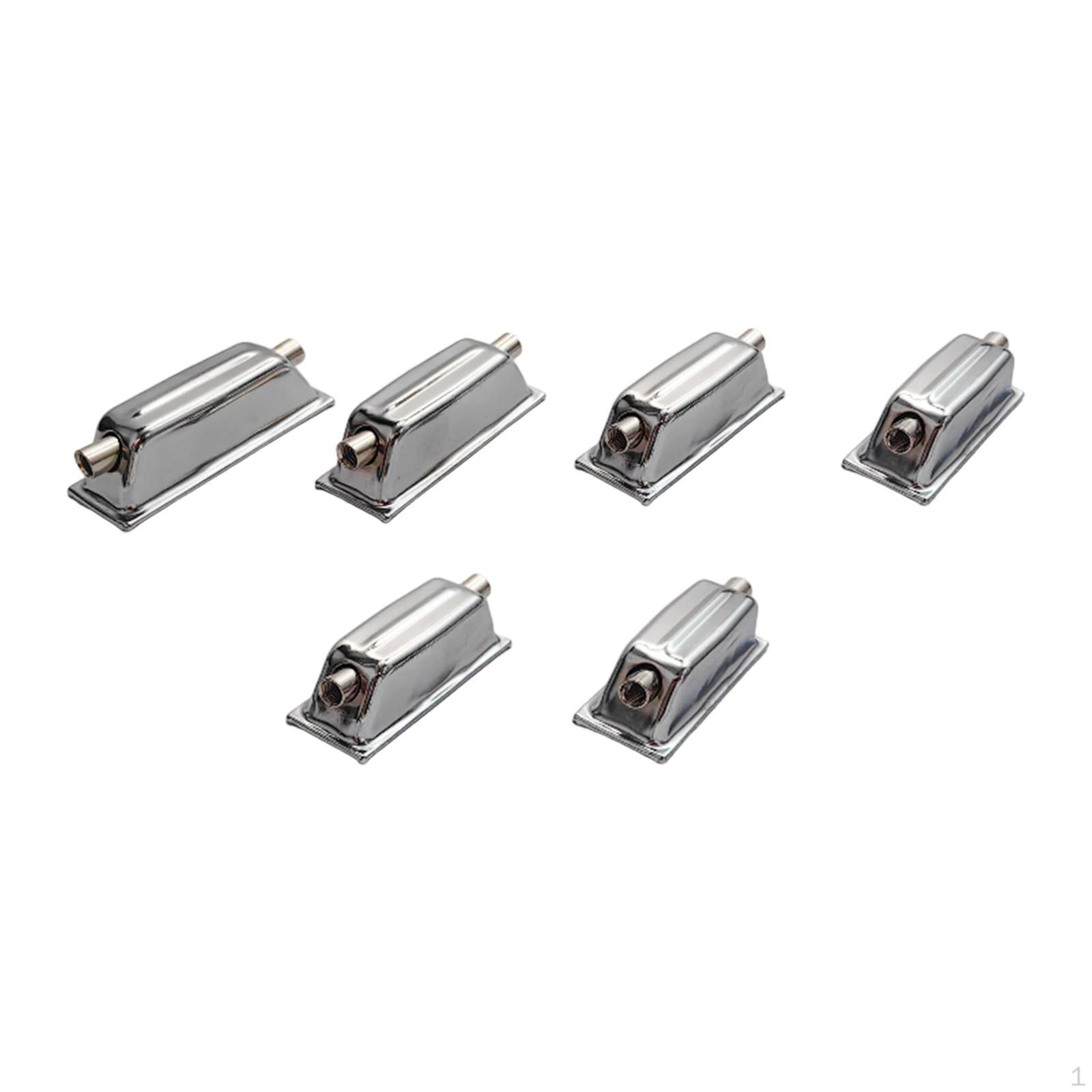 

6x Лаги для малого барабана, Двусторонние крепления, Перкуссионные детали, Аксессуары для обслуживания музыкальных инструментов