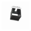 Square Tube Reducer Sleeve Ribbed Stepped Design Insert