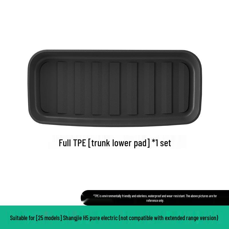 Compatible TPE Floor Mats for 25 Shangjie H5 Models - Vehicle-Specific, All-Weather Trunk Mats Included