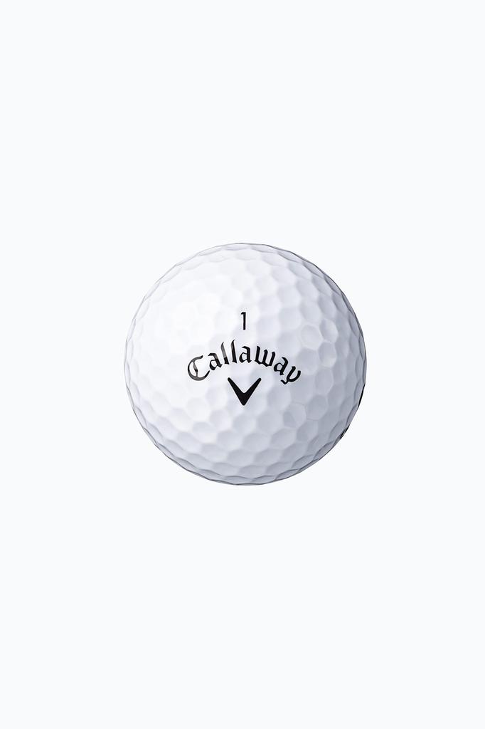 Callaway Golfball SUPERSOFT MAX 23 1 Dutzend (12 Stück) 2-teilige Konstruktion Weiß