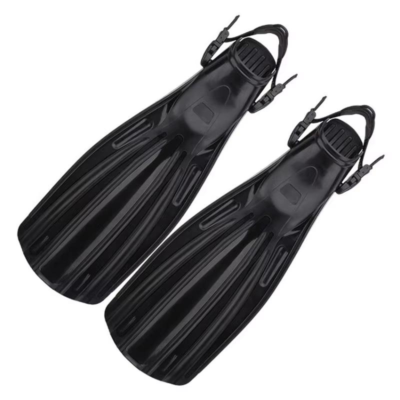 Professional Adjustable Long Flippers - Hot-Selling Swimming Fins for Snorkeling, Diving & Training