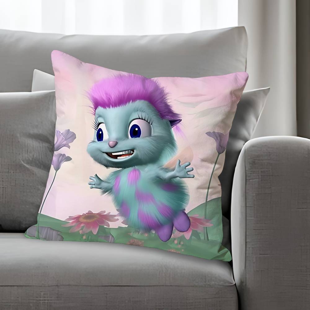 

Cute Funny BBibblesS Pillow Cases for Bedroom Living Room Sofa Home Decor Polyester Cushion Cover with Zipper 30x30 cm