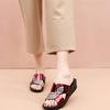 New Summer Women's Slippers Thick-Soled Anti-Slip Beach Shoes for Middle-Aged and Elderly Ladies