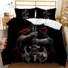 Skull Duvet Cover Set God Of Gamblers Bedding Set Poker Skeletonteens Adults Skull Double Queen King Size Polyester Qulit Cover
