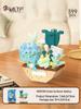 Music Flower Box Compatible Building Blocks Bouquet: Sunflower & Carnation Toy for Children and Teachers