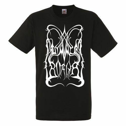 

Черная футболка с логотипом Dimmu Borgir, модная футболка рок-группы
