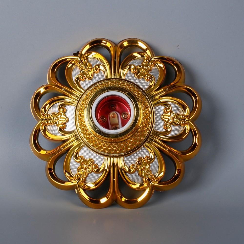 

Fixed Base E27 Lamp Socket Golden Base Light Fixture Parts Light Fixture Replacement Style F